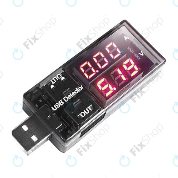 Tester di ricarica USB per smartphone IN/OUT, Keweisi