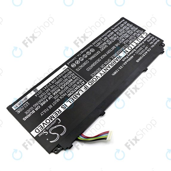 Batteria per Acer Aspire S13, Chromebook R13, AP15O3K, Li-Pol, 4600mAh, 11.55V, HQ