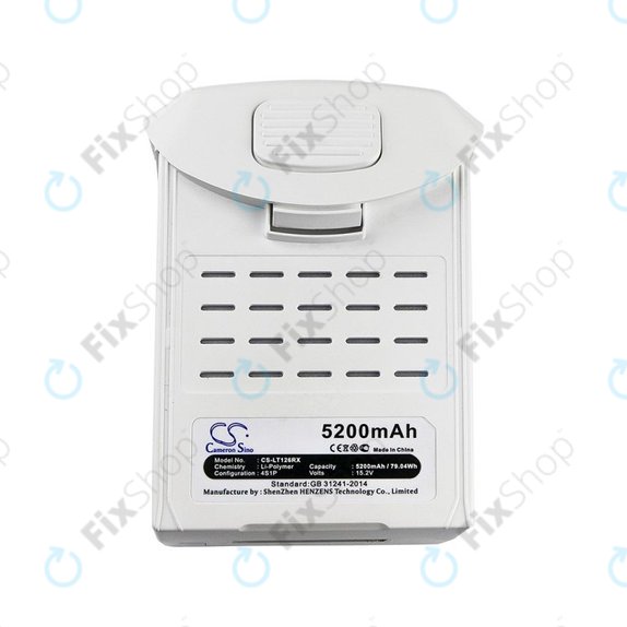 Batteria per DJI Phantom 4, Li-Pol, 5200mAh, 15.2V, HQ