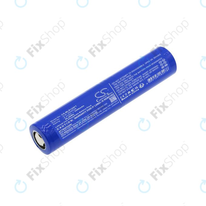 Batteria per Maglite ML125, ML150LR, ML150LRX, LiFePO4, ILIF-3006526, 3200mAh, 6.4V, HQ