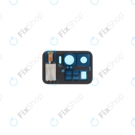 Lente fotocamera posteriore con LCD per Xiaomi Mi 11 Ultra M2102K1G, Black