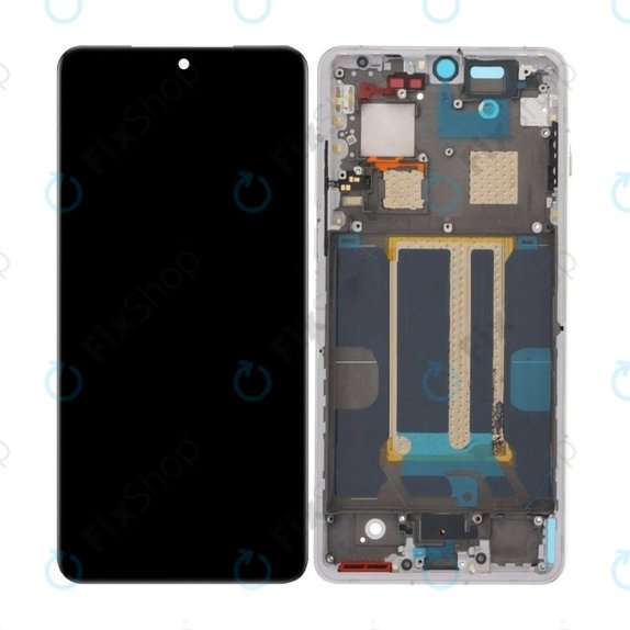 Schermo OLED per OnePlus 13 5G CPH2655, Black, Vetro touch con cornice