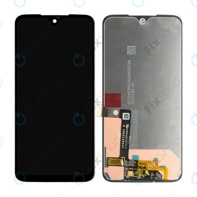 Schermo LCD per MotGoldla Moto G7 Plus, Vetro touch senza cornice