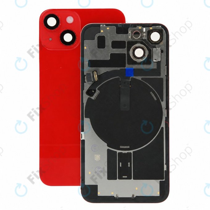 Vetro scocca posteriore per iPhone 14, (PRODUCT)RED, Pulled A