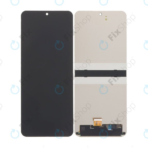Schermo OLED per Samsung Z Flip 6 F741B, Vetro touch senza cornice