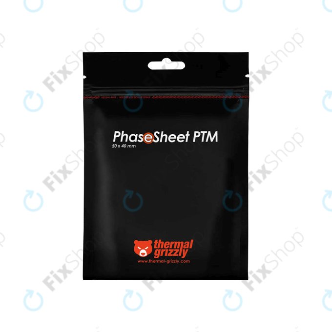 Pad termico 50x40x0,2mm, Thermal Grizzly PhaseSheet PTM