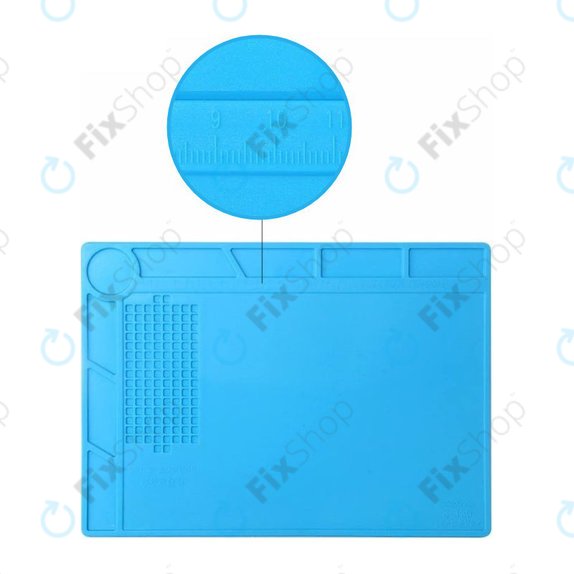 Tappetino in silicone antistatico ESD termoresistente 35 x 25cm
