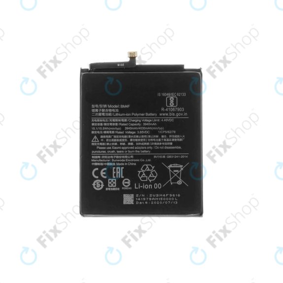 Batteria per Xiaomi Mi 9 Lite, Mi A3, BM4F, 4030mAh