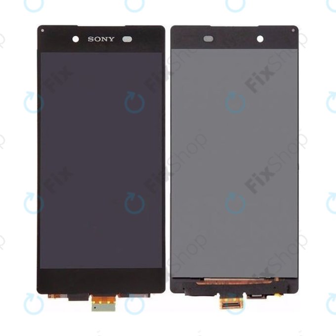 Schermo LCD per Sony Xperia Z3 Plus E6553, Black, Vetro touch senza cornice