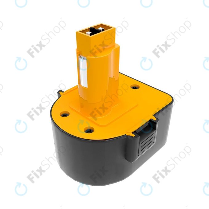 Batteria per Dewalt DCD940B2, DCD910KX, DC9071, DE9074, Ni-MH, 1500mAh, 12V, HQ