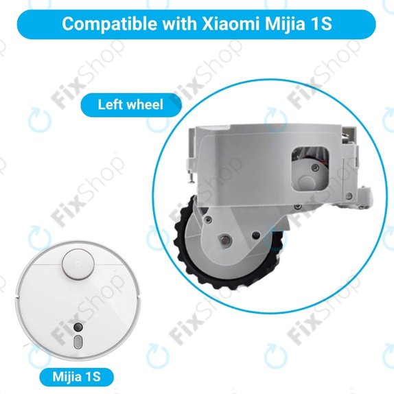 Ruota con motore (sinistra) per Xiaomi Mijia 1S, White