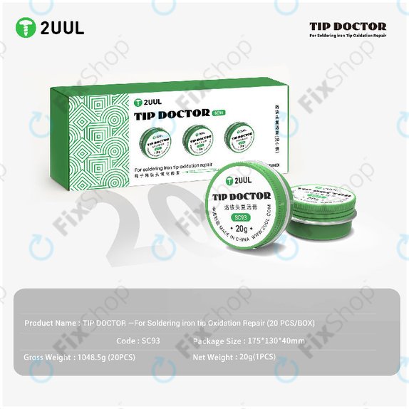 Pasta pulente per punta saldatore 20 g, 2UUL SC93