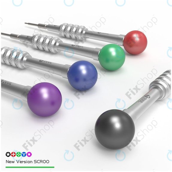 Set cacciaviti Lollipop 5 in 1 nuova versione, 2UUL Scroo