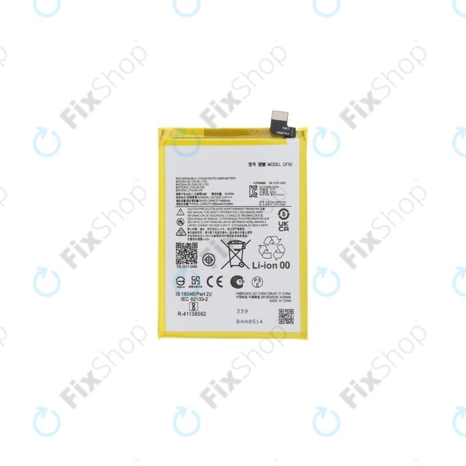 Batteria per Motorola Moto G04, G24 Power, G34, QF50, 5000mAh