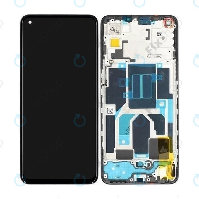 Schermo LCD per OnePlus Nord CE 5G, Vetro touch senza cornice, 2011100302, Genuine Service Pack
