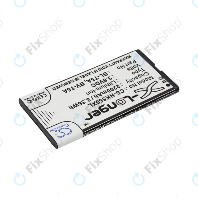 Batteria per Nokia Lumia 730, BL-T5A, Li-Ion, 3.8V, 2200mAh, HQ