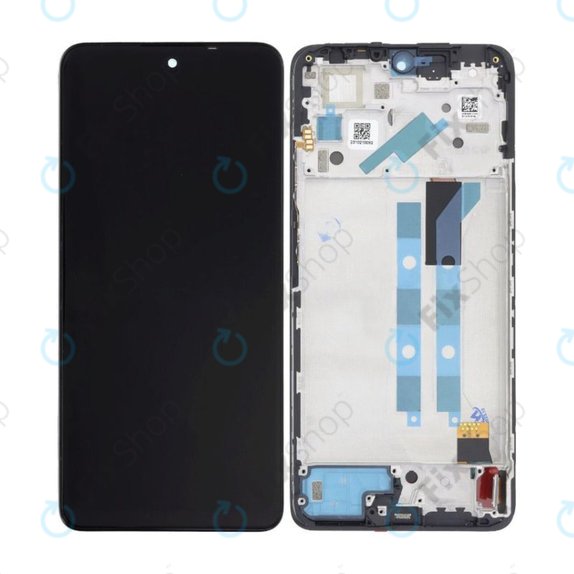 Schermo per Xiaomi Redmi Note 12 Pro 4G 2209116AG, Vetro touch con cornice