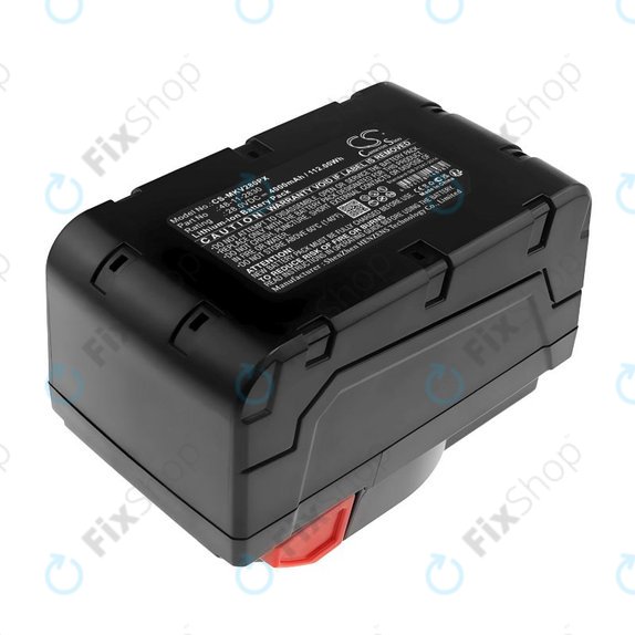 Batteria per Milwaukee 0721-20, V28 Vc, Wurth Bs 28-A Combi, 48-11-2830, Li-Ion, 4000mAh, 28V, HQ