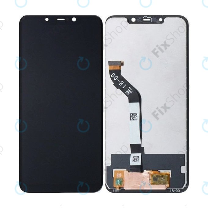 Schermo LCD per Xiaomi Pocophone F1, Vetro touch senza cornice