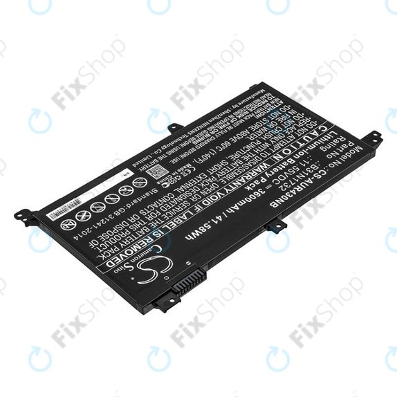 Batteria per Asus VivoBook S14, S430FA, B31N1732, Li-Ion, 3600mAh, 11.55V, HQ
