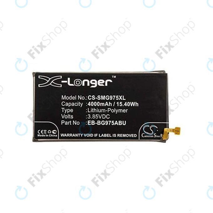 Batteria per Samsung S10 Plus G975F, EB-BG975ABU, 4000mAh, HQ