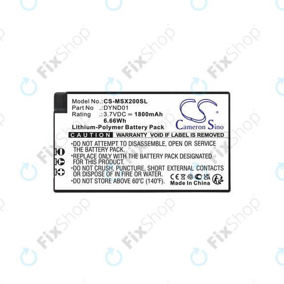 Batteria per Microsoft Xbox Elite seriess 2, DYND01, Li-Pol, 1800mAh, 3.7V, HQ