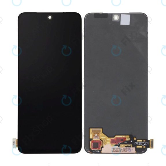 Schermo OLED per Xiaomi Redmi Note 11, Vetro touch senza cornice