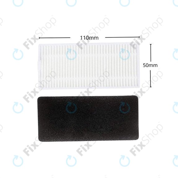 Filtro HEPA per Ecovacs Deebot N79-seriess, 500, 600-seriess, 700-seriess, Yeedi K600, K700