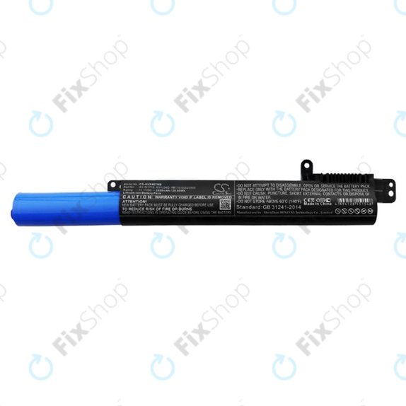 Batteria per Asus X407UA, X507UA, R507UB, X407MA, A31N1719, Li-Ion, 2600mAh, 11.1V, HQ