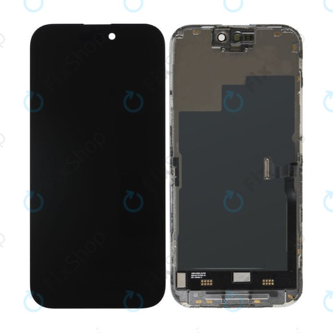 Schermo per iPhone 15 Pro, Vetro touch con cornice, Refurbished PRO
