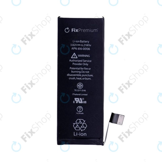 Batteria per iPhone SE, 1624mAh, FixPremium
