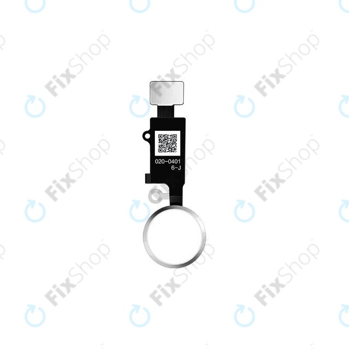 Tasto Home JCID 6ª Gen per iPhone 7, 7 Plus, 8, 8 Plus, SE 2020, SE 2022, Silver