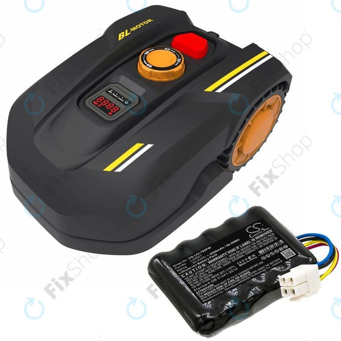 Batteria per Landxcape LX797, Ferrex 800m2 2021, LA0001, Li-Ion, 2500mAh, 20V, HQ