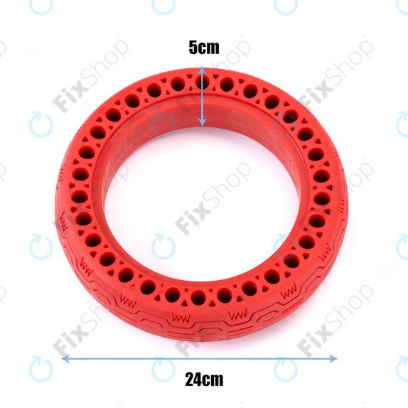 Pneumatico tubeless pieno resistente Tipo 1 per Xiaomi Mi Electric Scooter 1S, 2, M365, Essential, Pro, Pro 2, Red