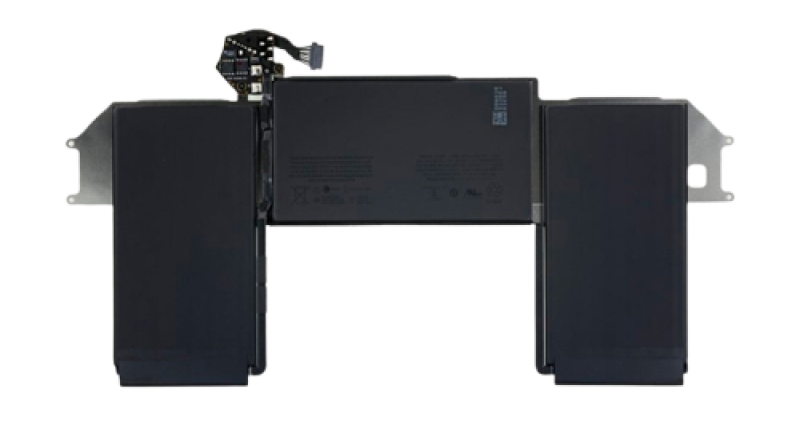 Batteria con adesivo