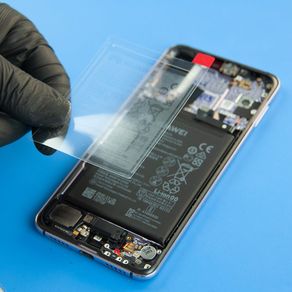 Preparazione del nuovo display