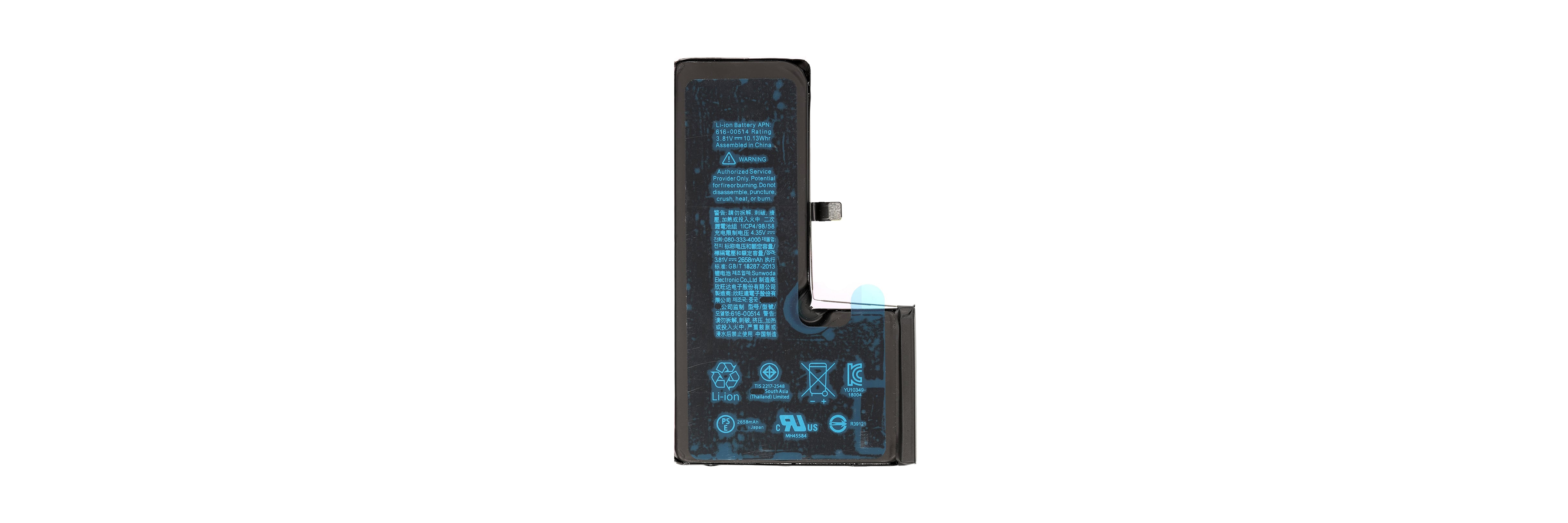 Sostituzione della batteria dell’iPhone XS