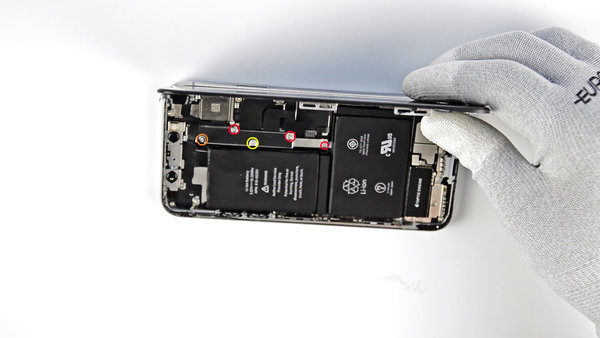 Rimozione del gruppo display