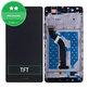 Schermo per Huawei P9 lite, Black, Vetro touch con cornice