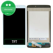 Schermo LCD per LG G Pad V500, White, Vetro touch senza cornice