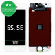 Schermo per iPhone 5S, SE, White, Vetro touch con cornice