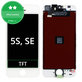 Schermo per iPhone 5S, SE, White, Vetro touch con cornice