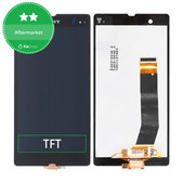 Schermo LCD per Sony Xperia Z L36H, Vetro touch senza cornice, C6603