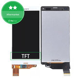 Schermo LCD per Sony Xperia Z3 Compact D5803, White, Vetro touch senza cornice