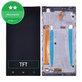 Schermo per Lenovo P70, Black, Vetro touch con cornice