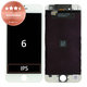Schermo per iPhone 6, White, Vetro touch con cornice, Refurbished