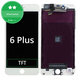 Schermo per iPhone 6 Plus, White, Vetro touch con cornice
