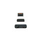 Set pulsanti laterali accensione, volume e silenzioso per iPhone 5, Black