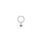 Anello in plastica tasto Home per Apple iPad Air, White