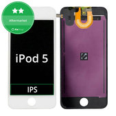 Schermo LCD per iPod Touch (5th Gen, 6th Gen, 7th Gen), White, Vetro touch con cornice